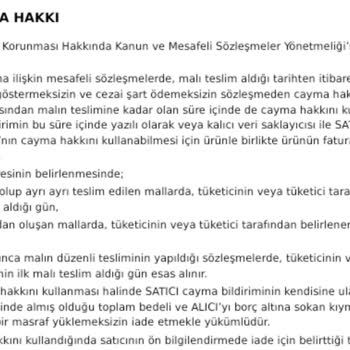 Ladybellastore.com Keten Elbise İade Talebi