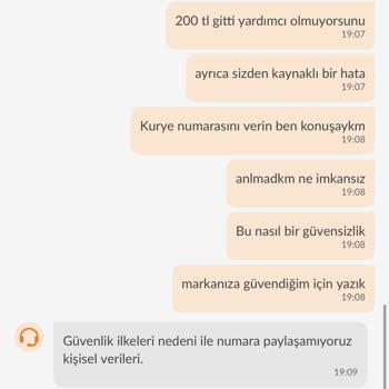 Trendyol Yemek Paramı İade Etmedi Siparişimi Göndermedi