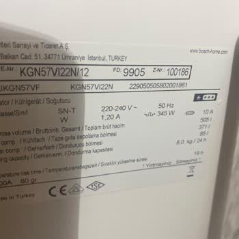 Bosch Marka Buzdolabının Çözülemeyen Soğutma Sorunu
