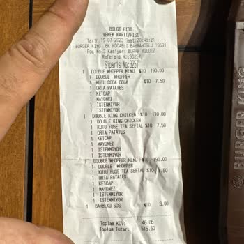 Burger King Burger Kin Haksız Kazanç