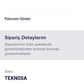 Horoz Lojistik Ürün Teslim Etmiş Gösterip De Etmiyor!