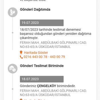 MNG Kargo Hizmeti Kötü