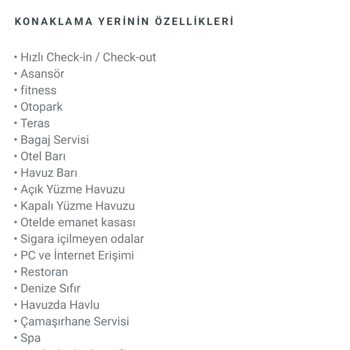 Imperial Türkiz Resort Hotel Eksik Ve Yanıltıcı Hizmet