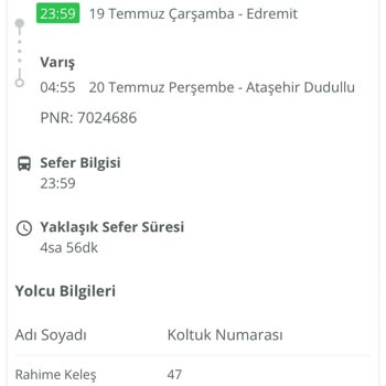 Kale Seyahat Pişmanlığı, Mahkemeye Vereceğim