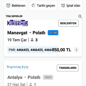 Şanal Kırşehir Seyahat Enuygun Yanıltması