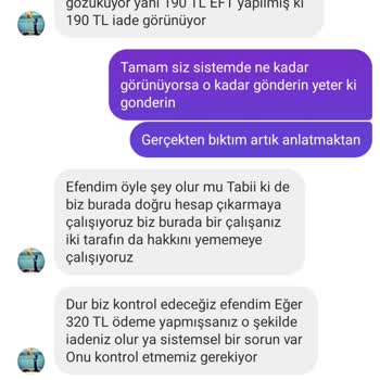 Sultan Butik' İn İade Ücretini Yatırmamaları