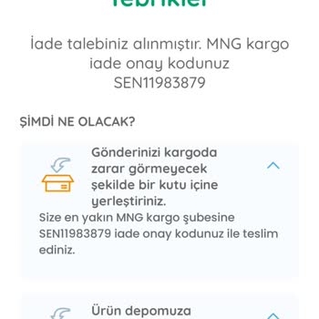 Ebebek İade İçin Kargo Yönlendirdim Deyip Yönlendirmiyor!