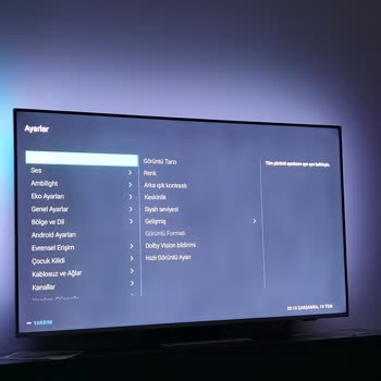 Philips TV'de Görüntü Problemi