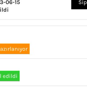 Elfida Moda Siparişim (15.06.23de Verildi) 1AYDIR Gönderilmedi