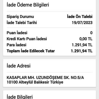 N11 Donanım Hatalı Ürün Satıldı. Dolan Dırdırcılık Bu.