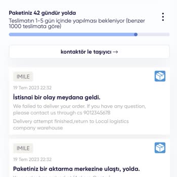 Shein Siparişim 42 Gündür Bana Ulaşmadı