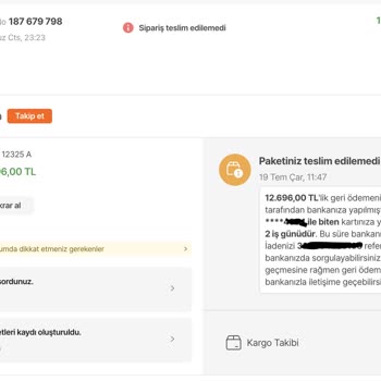 Hepsiburada Siparişimin İptal Edilmesi Ve Fiyatının Arttırılması