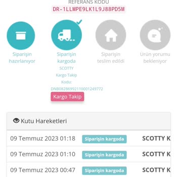 Denebunu Ücretsiz Kutusunun Scotty AP Kargoda Takılı Kalması