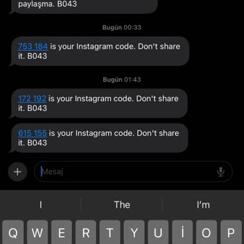 Instagram Onay Kodunun Kabul Edilmemesi