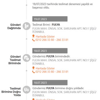 MNG Kargo Fulya Şube Özensizliği!