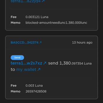 Terra Station Luna Coinim Başka Bir Hesaba Benden İzinsiz Gönderildi