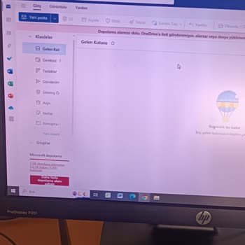 Outlook Depolama Alanı Dolu