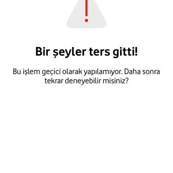 Vodafone Hat Açma Problemi. ( Bir Şeyler Ters Gitti)