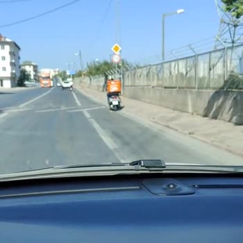 Tehlikeli Trendyol GO Kuryesi