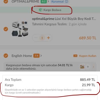Trendyol Hatalı Kargo Ücreti Uygulaması