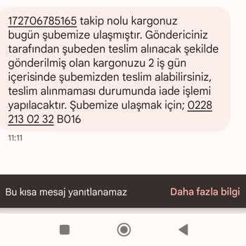 MNG Kargo'nun İlgisizliği, Siparişimi Teslim Etmiyorlar Bilecik Şubesi