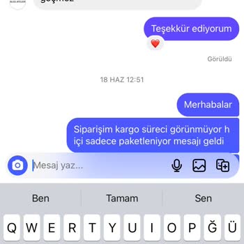 Bliss Atelier Parayı Alıp Ürünü Yollamadılar