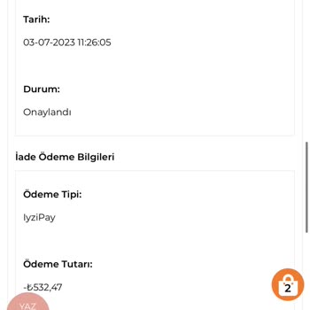 Siparişin Gönderilmemesi Ve Limoya İlgisizliği