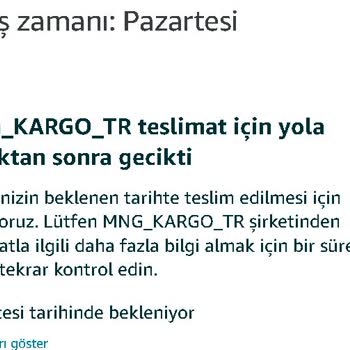 MNG Kargo Sürekli Mağdur Ediyor