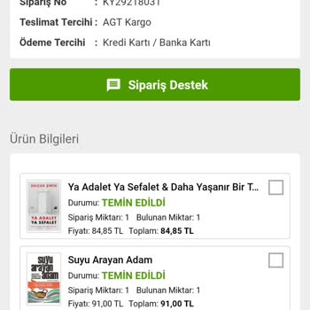 Kitapyurdu Paketimi 38 Gündür Teslim Etmedi.