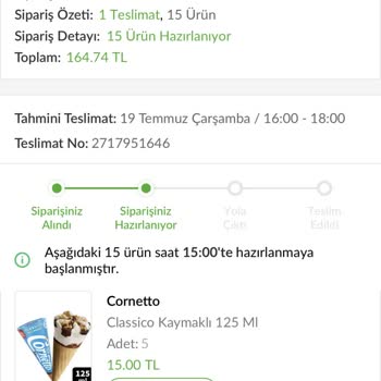 Trendyol İstegelsin Karabağlar Sipariş Sorunu, Teslim Edilmemesi.