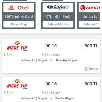 AŞTİ Otobüs Fiyatları Fazlalığı