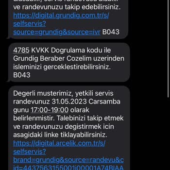Media Markt İnternet Alışverişi Ve Grundig Yetkili Servisi Mağduriyeti