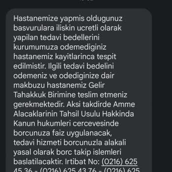 Marmara Üniversitesi Pendik Eğitim ve Araştırma Hastanesi Marmara Hastanesi Ödeme Çıkardı