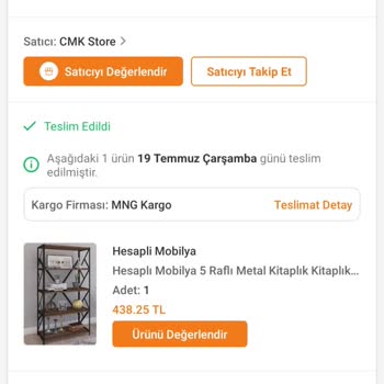 CMK Store Kırık Dökük Kitaplık