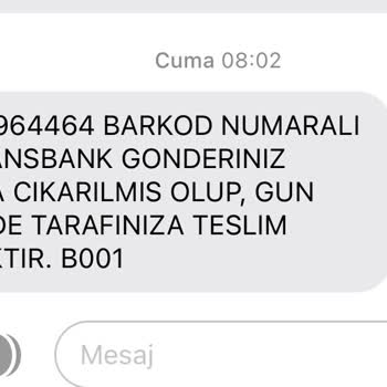 PTT Kargo PTT Kartımı Getirmiyor