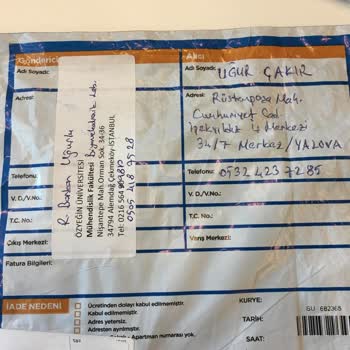 MNG Kargo Alıcı - Gönderici Girişlerini Ters Yapmış
