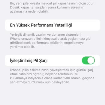 Yenilenmiş İPhone 11 Pil Sağlığı Media Markt