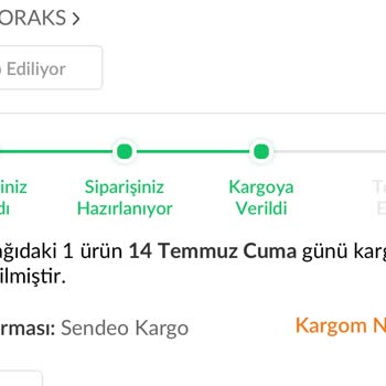Sendeo Kargo Büyük Ayıp