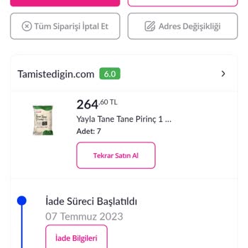 Pazarama Firması Para İadesi Yapmıyor