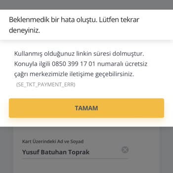 Pegasus Link Süresi Doldu Hatası
