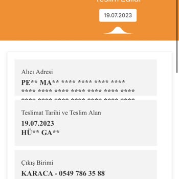 MNG Kargo Kargom Başka Bir Adreste