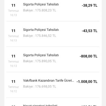 VakıfBank'tan Alınan Taşıt Kredisi İle İlgili Sigorta Poliçelerinin İptali Ve İade Talebi