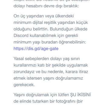 Discord Hesabım Devre Dışı Bırakıldı