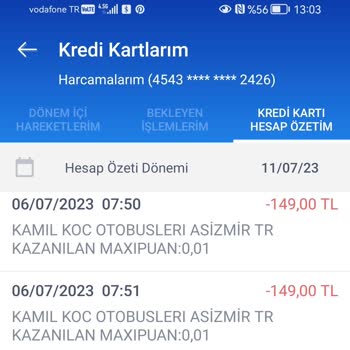 Kamil Koç Bir Biniş Biletine İki Kere Tahsilat