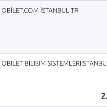 Obilet.com Adlı İnternet Sitesi