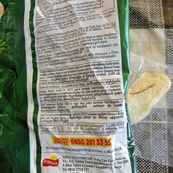 Lays Cips Paketinden 2 Madde Çıktı