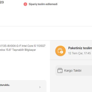 Hepsiburada Ürünü Göndermiyor Satıcı Hepsiburada.!