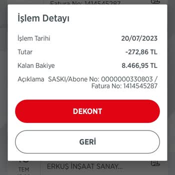 SASKİ Borcumu Ödedim Ama Ödenmedi Diyor