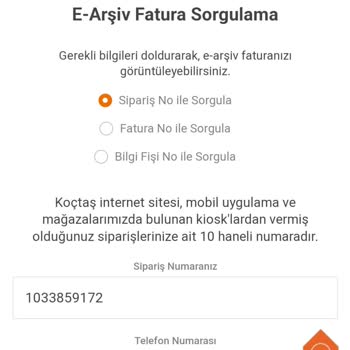 Koçtaş Ürün İptalinin Para İadesi Yapılmadı