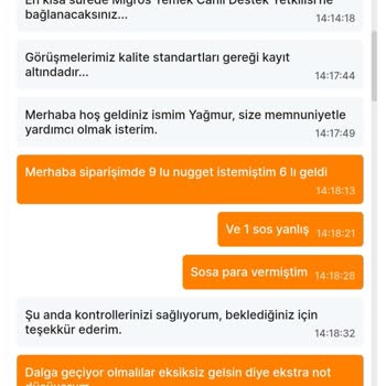 Migros Yemek, Canlı Yardım Ve Burger King Fiyaskosu